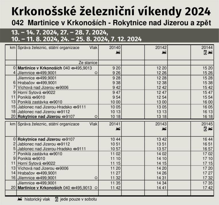 jízdní řád